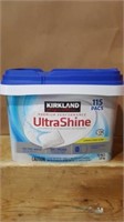 Kirkland Ultra shine dishwasher detergent