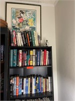 Three Shelves full of Books, Wall Art, Rack Unit