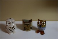 Assorted Owls (3)