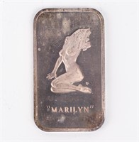 Coin Marilyn Monroe .999 Fine Silver Bar