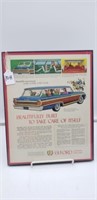 1961 Country Squire Framed Vintage Auto Ad