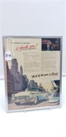 1955 Buick Framed Vintage Auto Advertising