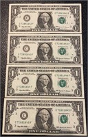 1999 Sequential Dollar Bills