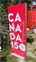 7 FT CANADA 150 DOUBLE SIDED SIGN
