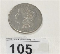 1921 P Morgan Silver One $1 Dollar Coin