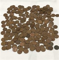 250 Unsearched Wheat Cents - All Possiable Dates &