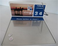 Vantage Cigarettes Calendar Desk Set.