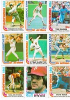 (63) Topps Baseball Cards: AllStars & HOFers
