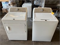 Maytag Bravos White Washer & Electric Dryer