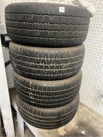 TIRES FOR LARGE CAR OR SMALL SUV 5 LUG RADIAL T/A