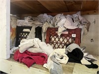 ASSORTED RAGS AND TOWELS