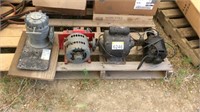 3 Electric Motors, Air Pump