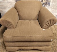 11 - OVER-STUFFED EASY CHAIR