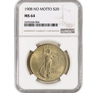 US Gold $ 20 Saint Gauden Double Eagle