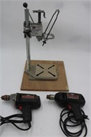 Craftsman Drill Press Stand & Power Drills