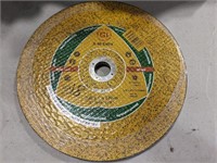 NEW 9" x 5/64" x 7/8", pack of 5 grinding discs