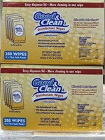 NEW Good & Clean Disinfectant Wipes 288 per box!