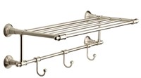 As New 24" Train Rack with 3 hooks