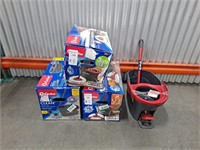 *Lot of Easy Wring Spin Mop - Bucket System