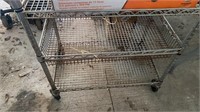 STAINLESS ROLLING CART