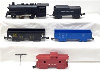 Postwar Marx O Gauge unnumbered key wind steam fre