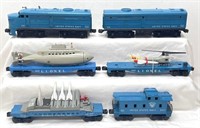 Postwar Lionel O Gauge 224P 224B 3830 6544 6820 60