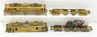 Two postwar Brass Electric 4-4-4 locomotives HO Ga