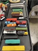 Assorted Tyco Locomotive Toy Trains.