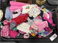 Assorted Barbie Doll Clothes.