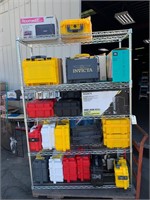 Assorted Impact Resistant Carry Cases etc