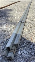 (20) 20’ Galvanized Steel Angle Bar Stock
