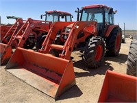 Kubota M126X Tractor w/Loader S/N 51406