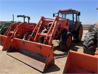 Kubota M125X Tractor w/Loader S/N 51468