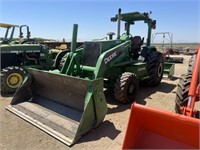 JD 210LE w/Loader & Scraper S/N 210LE885539