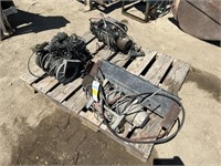 Pallet of Misc Electric Winches