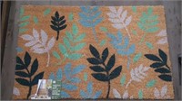 Ecotrend printed outdoor mat 23 in by 36 in
