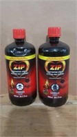 Zip Fire Starter liquid 2 bottles