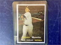 1956 Mickey Mantle baseball card