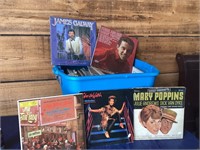 Box of old Records