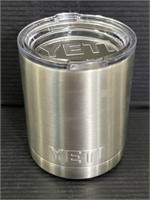 YETI small stainless steel tumbler cup w/ lid