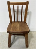 Small vintage wood child’s chair
