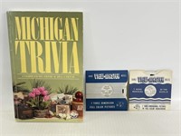 Vintage Michigan View-Master reels & trivia book