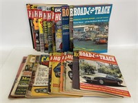 Vintage issues of Car Craft, Hot Rod & Road&Track