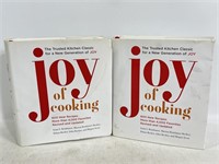 Two hardcover copies of Joy of Cooking