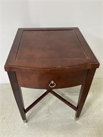 Wooden nightstand or side table