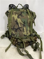 Camouflage hiking backpack bag