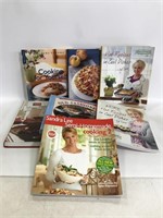 Seven cookbooks