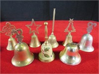 Lot of Brass Bells- All Work