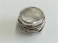 Ring Size 6 1/2 " 925 Silver