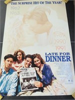 Late for Dinner Movie Poster 40x27"